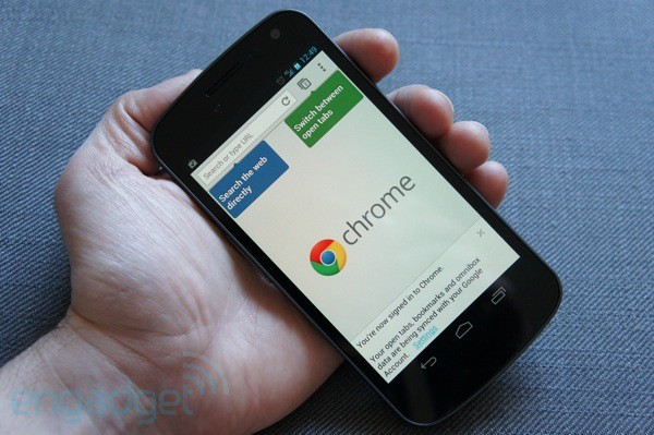 google, chrome para android