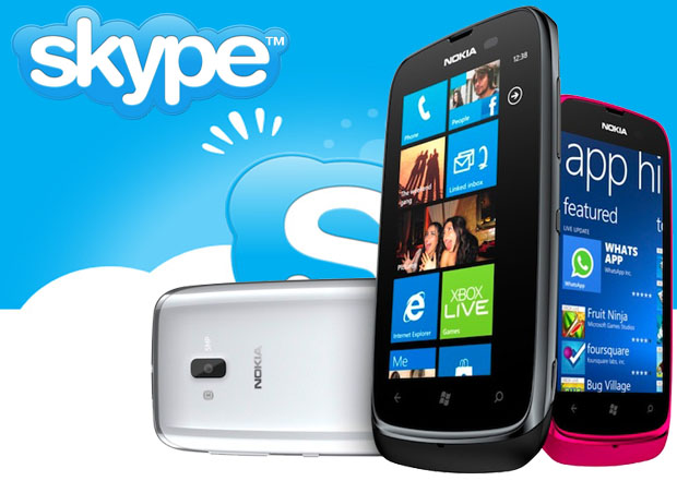 Nokia Lumia 610 no tendrá Skype en Windows Phone