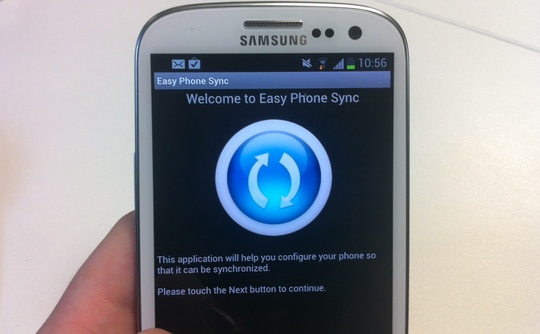 Easy Phonr Sync para iPhone y Samsung Galaxy S III