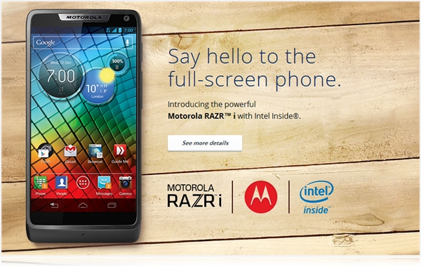  Motorola RAZR i