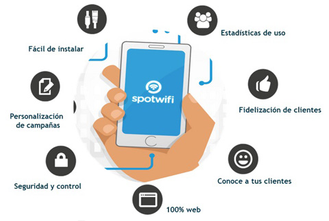 Movistar lanza spotwifi, servicio de personalización de WiFi para pymes