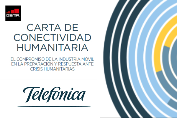 Telefónica se suma a la Carta Humanitaria de Conectividad