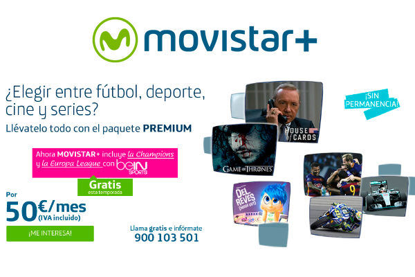 Movistar+ lidera el crecimiento de la televisión de pago en España