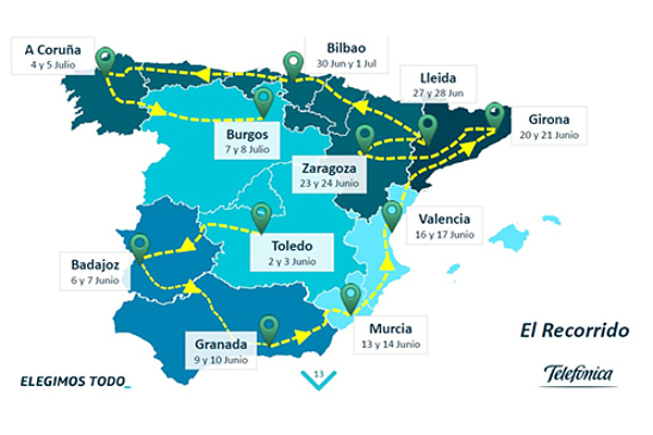 Telefónica muestra soluciones de eficiencia energética por España