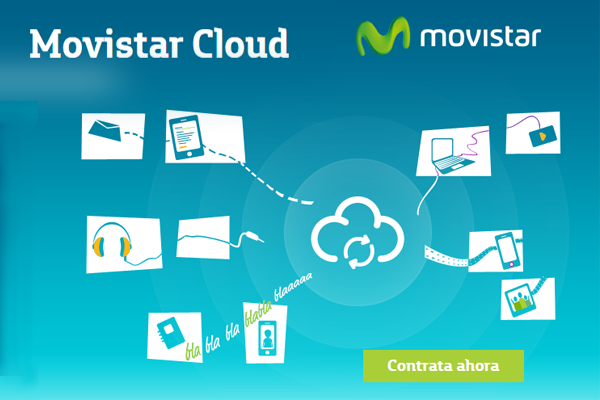 Movistar Cloud, almacenamiento en la nube para particulares y empresas