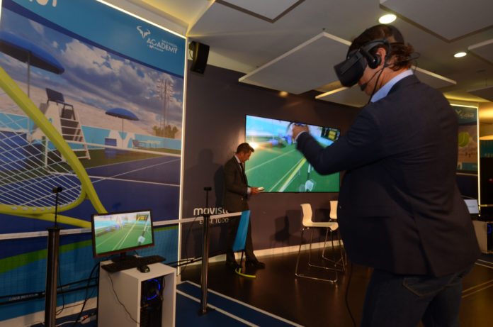 Telefónica juego realidad virtual Rafa Nadal