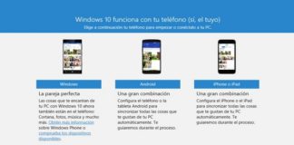 Windows actualiza app Tu teléfono para facilitar conexión con Android