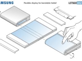 Samsung tablet plegable