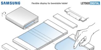 Samsung tablet plegable