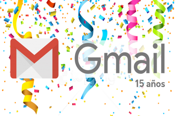 Gmail 15 años