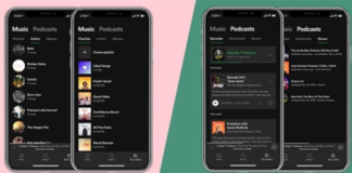 spotify podcasts y musica