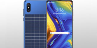 Xiaomi teléfono placas solares