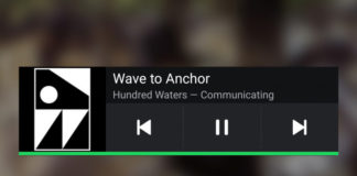 Spotify widget Android