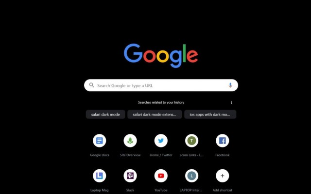 Google Chrome modo oscuro