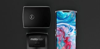 Móvil plegable Motorola