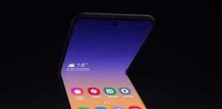 Samsung móvil plegable 2020