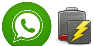 WhatsApp batería descarga