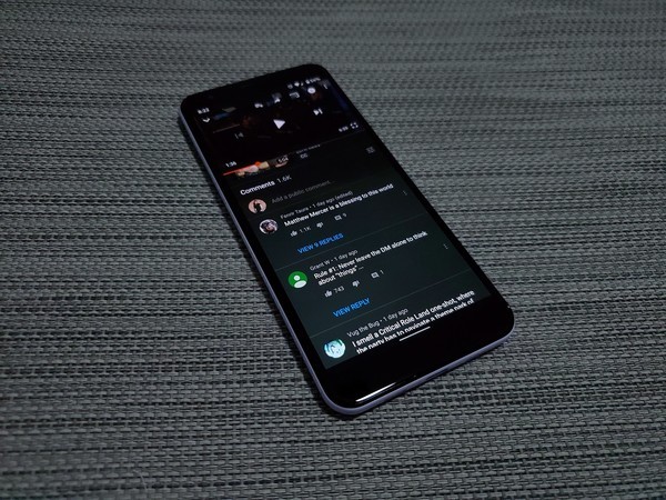 Modo oscuro Android 11