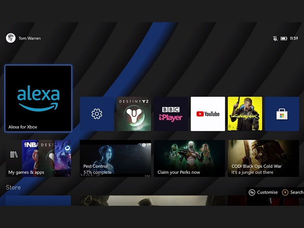 Amazon Alexa Xbox