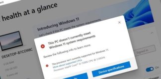 PC Health Check compatibilidad Windows 11
