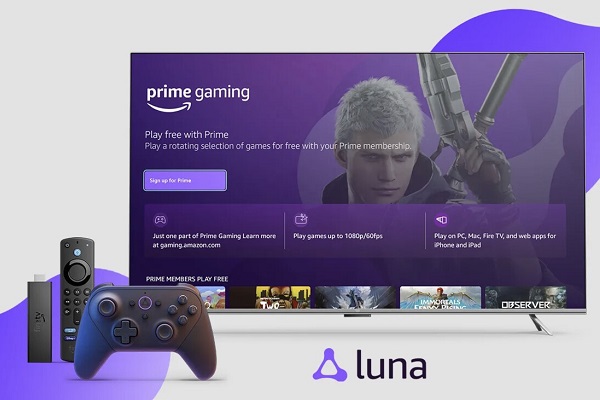 Amazon Luna streaming videojuegos nube